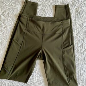 Lululemon Speedup Tight Pant : Olive : Size 4
